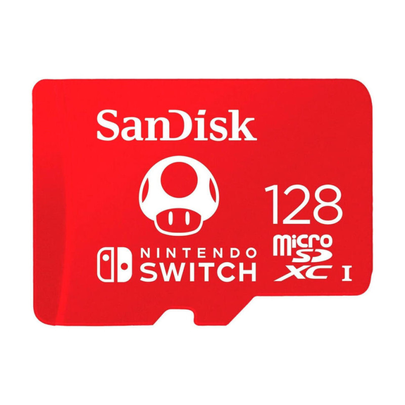 Карта памяти Sandisk Nintendo Switch microSDXC 128GB