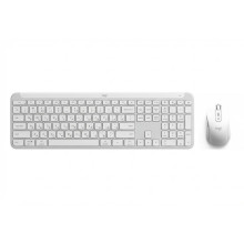 KEYBOARD + MOUSE LOGITECH MK950 SLIM COMBO (WHITE)