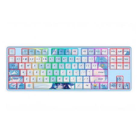 REDRAGON K707AK STAR BLADE PRO OÝUN KLAWIATURA