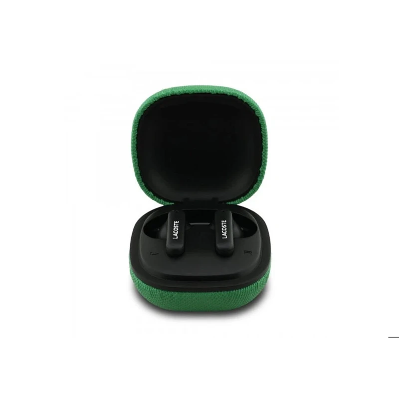 EARPHONES LACOSTE ICONIC PETIT PIQUE (GREEN)