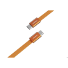 PORODO TYPE-C TO TYPE-C 1M 60W (ORANGE) КАБЕЛЬ