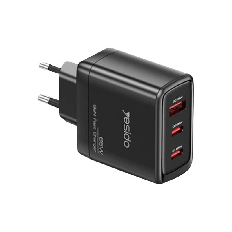 YESIDO YC144 GAN CHARGER 65W СЕТЕВОЙ АДАПТЕР