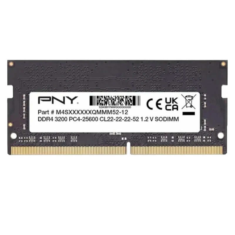 RAM FOR NOTEBOOK PNY 8 GB DDR4-3200 MHz