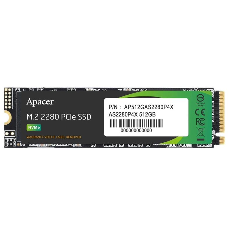 APACER AS2280P4 512 GB M.2 NVMe SSD