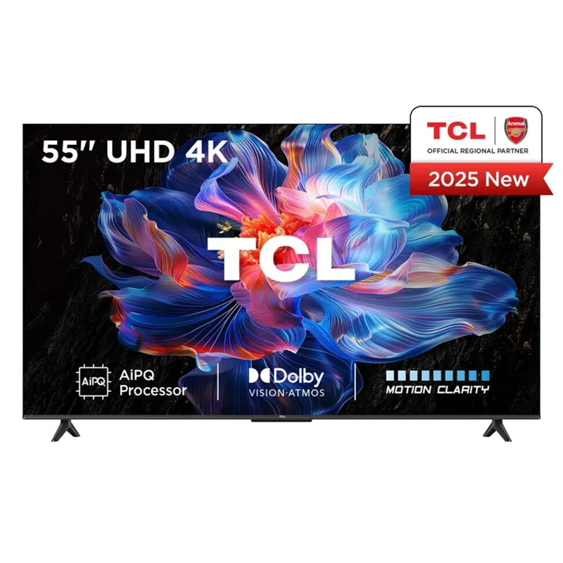 TCL 55V6C 55" Smart TV 4K Ultra HD DLED Black | Satynal Ashgabat