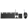 AULA T400 BLACK OÝUN KLAWIATURA+SYÇANJYK TOPLUMY