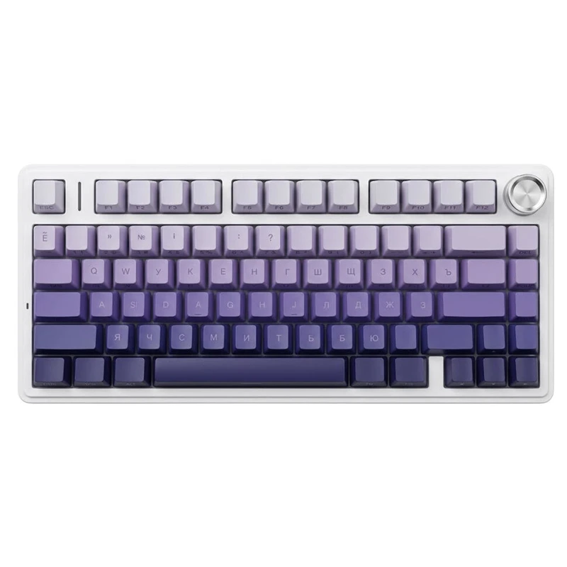 AULA F75 PRO WHITE-PURPLE OÝUN KLAWIATURA