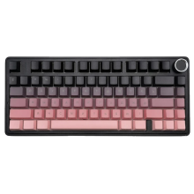 GAMING KEYBOARD AULA F75 PRO BLACK-PINK