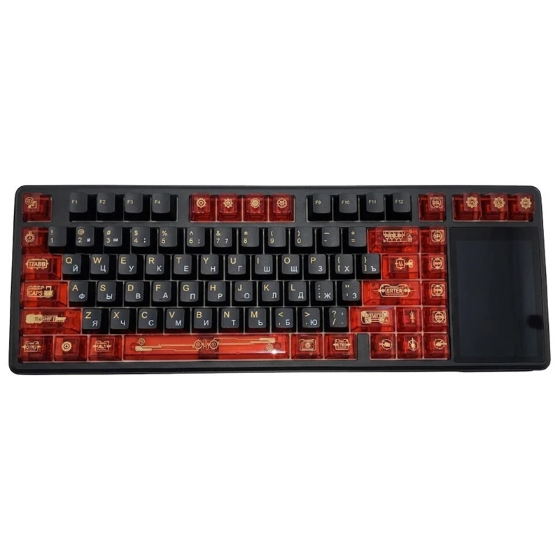 AULA L99 BLACK-RED OÝUN KLAWIATURA