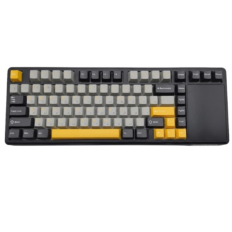 AULA L99 GRAY-YELLOW OÝUN KLAWIATURA
