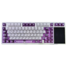 AULA L99 WHITE-PURPLE OÝUN KLAWIATURA