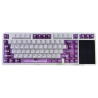 AULA L99 WHITE-PURPLE ИГРОВАЯ КЛАВИАТУРА