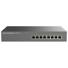GRANDSTREAM GWN7701PA 1000 Mbps RJ45 POE+ 8 PORT NETWORK SWITCH