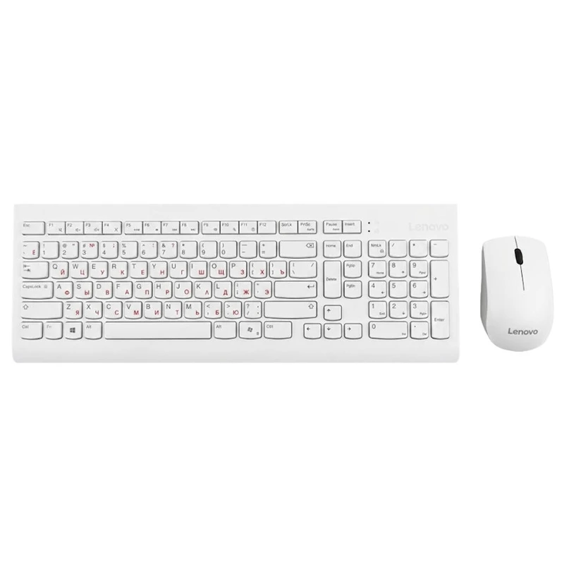 LENOVO 510 WIRELESS COMBO WHITE KLAWIATURA+SYÇANJYK TOPLUMY