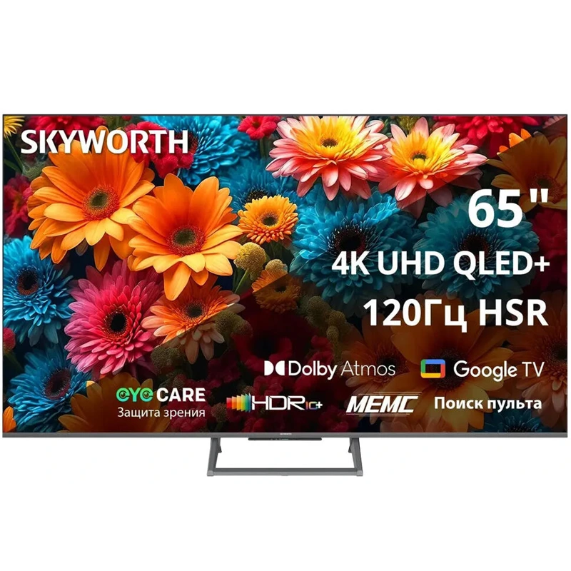 SKYWORTH 65Q67H 65" 4K ULTRA HD GOOGLE TV ТЕЛЕВИЗОР