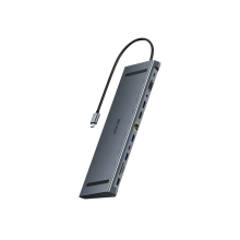 USB HUB GREEN LION 12 IN 1 TYPE-C GN12N1CHUBGY