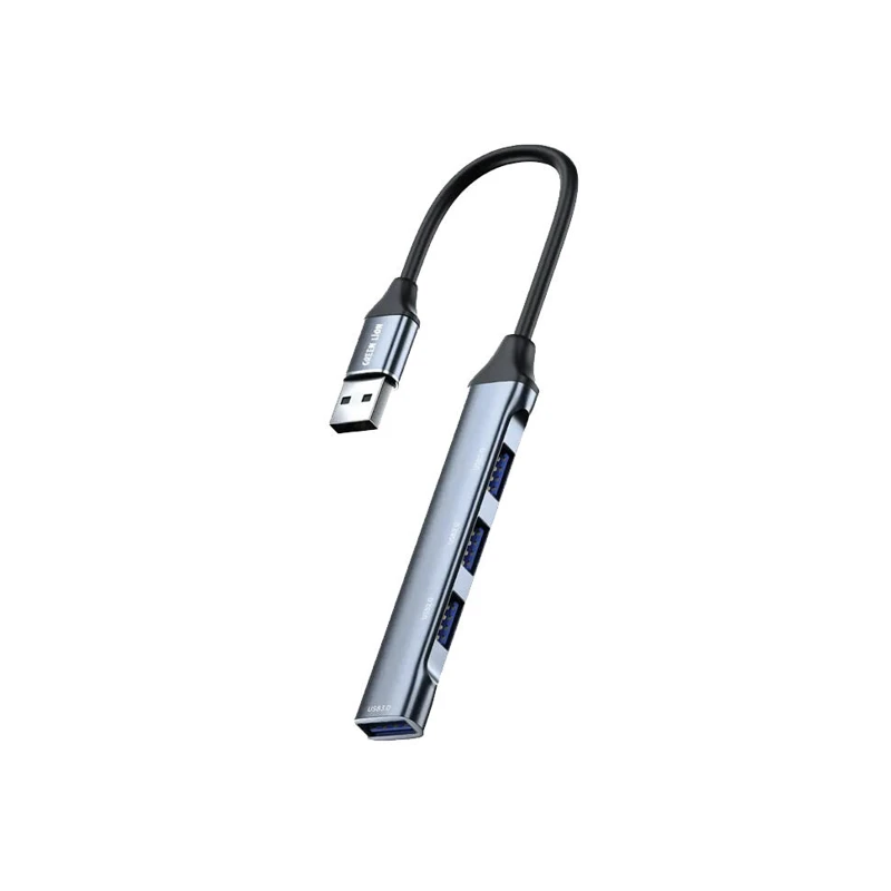 GREEN LION 4 IN 1 TYPE-A GN4N10HUSBABK USB-PORT KÖPELDIJI