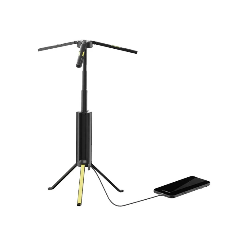 POWEROLOGY LUNTRA PPBCHA116BK СКЛАДНОЙ КЕМПИНГОВЫЙ ФОНАРЬ