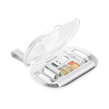 MULTIFUNCTIONAL DATA CABLE SET GREEN LION 6 IN 1 DATA CABLE SET