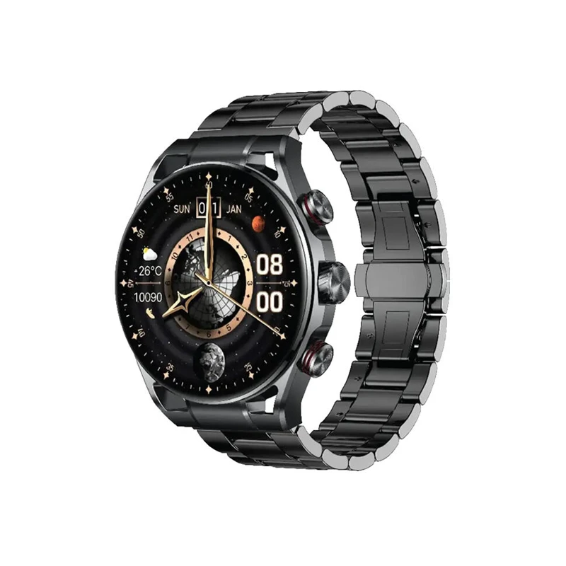 SMART WATCH GREEN LION CHRONO PRO BLACK GNCRNPSWBK