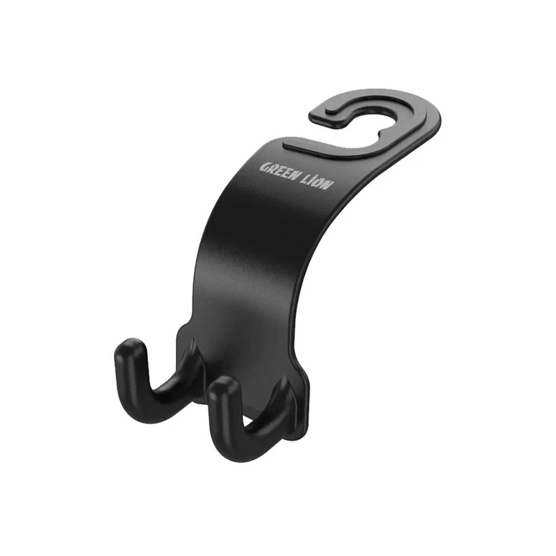 CAR SEAT HANGER GREEN LION DUAL HOOK GNCRHRDORGBK