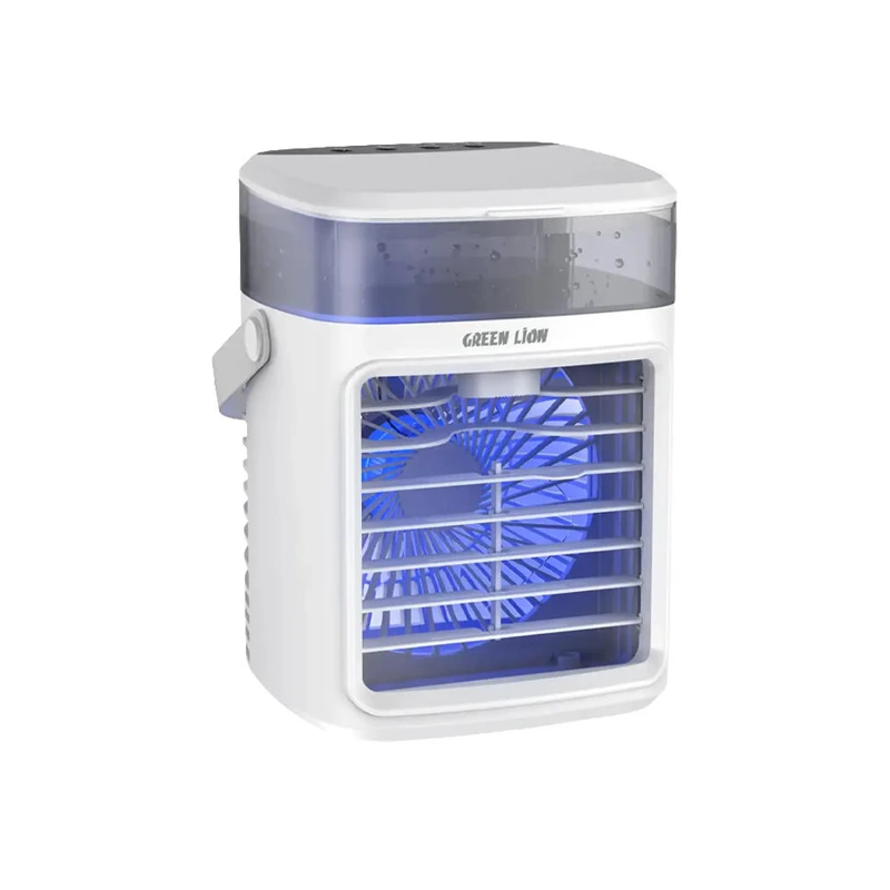 GREEN LION RECHARGEABLE WHITE ПОРТАТИВНЫЙ ОХЛАДИТЕЛЬ-ВЕНТИЛЯТОР