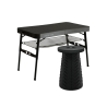 GREEN LION TABLEE STOOL BLACK КЕМПИНГОВЫЙ СТОЛ-ТРАНСФОРМЕР С ТАБУРЕТАМИ