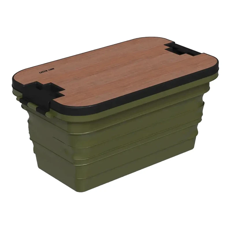 FOLDING BASKET GREEN LION (GNFLBSKTBLGN)