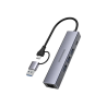 PORODO 5 IN 1 PDIHRJ51GY USB-КОНЦЕНТРАТОР