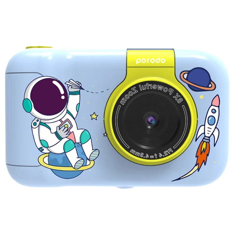PORODO LIFESTYLE KIDS FLIP DIGITAL CAMERA PD-LFST014-BU ÇAGALAR ÜÇIN KAMERA