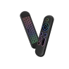 PORODO AIR MOUSE REMOTE MINI KEYBOARD PD-ARMKB-BK TELEWIZOR ÜÇIN PULT WE KLAWIATURA