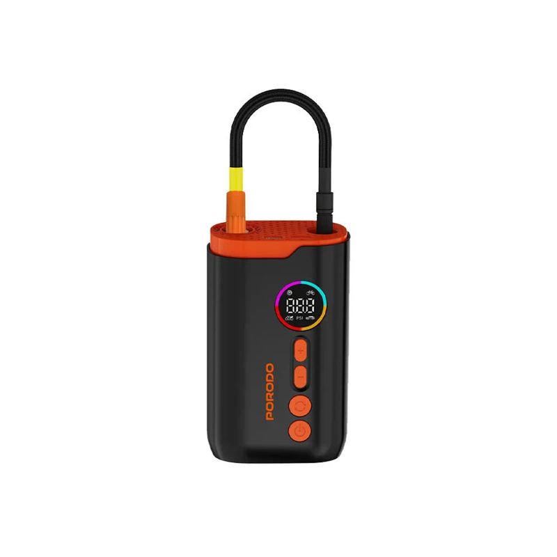 PORODO LIFESTYLE ELECTRIC AIR INFLATOR PDLFST181BK AWTOULAG ÜÇIN KOMPRESSOR