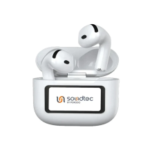 EARPHONES PORODO SOUNDTEC GLIMPSE TWS PD-STWLEP040-WH