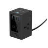 PORODO UNIVERSAL GAN MULTI-PORT CUBE PDUNS8430BK СЕТЕВОЙ РАЗВЕТВИТЕЛЬ