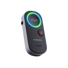 BLUETOOTH AUDIO RECEIVER PORODO AUDIO TRANSMITTER BLACK PD-BTRCV-BK