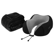 NECK PILLOW PORODO LIFESTYLE COMFORT DUO PDLFSTWY25BK