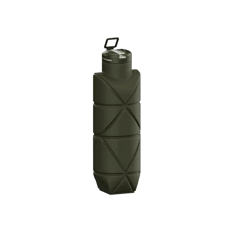 PORODO LIFESTYLE 700ML PDLJ1026GN СИЛИКОНОВАЯ БУТЫЛКА ДЛЯ ВОДЫ
