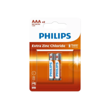 BATTERY PHILIPS LONGLIFE SUPER HEAVY DUTY 2xAAA