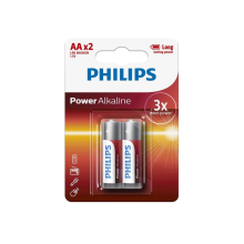 PHILIPS POWER ALKALINE 2xAA БАТАРЕЯ