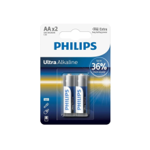 BATTERY PHILIPS ULTRA ALKALINE 2xAA