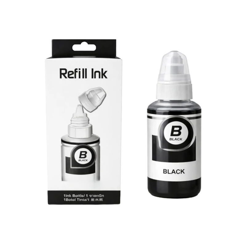 INK FOR PRINTER CANON GI-490 REFILL INK BLACK 135 ML