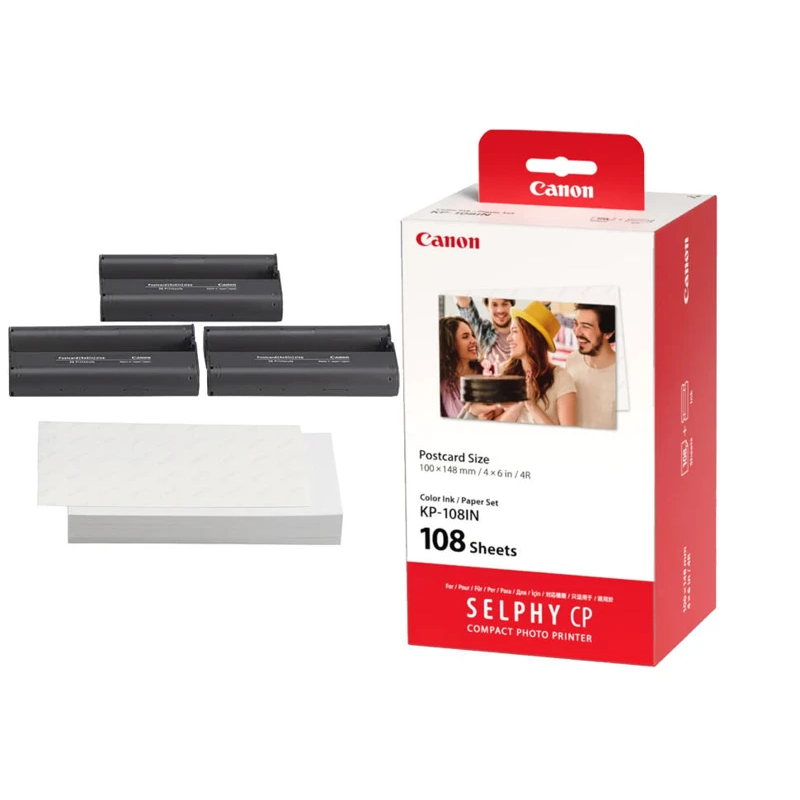 CARTRIDGE FOR PRINTER CANON SELPHY PHOTO PAPER INK SET