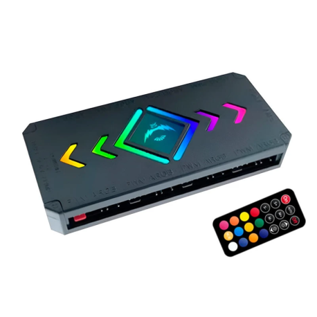 Контроллер для вентиляторов с портами PWM и ARGB