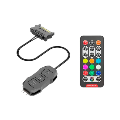 COOLMOON ARGB LIGHTING MINI КОНТРОЛЛЕР ДЛЯ ВЕНТИЛЯТОРОВ