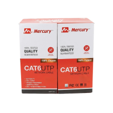 KАБЕЛЬ MERCURY UTP CAT6 23 AWG 0.57 MM 99.9% COPPER 305M
