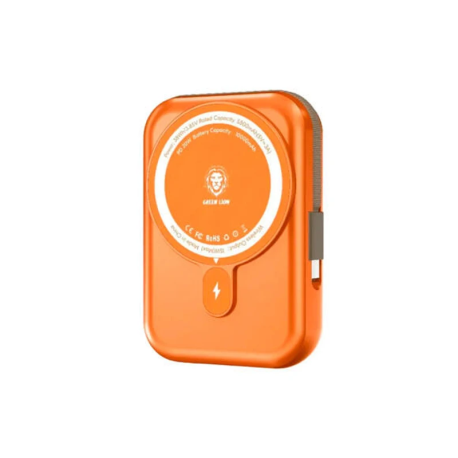 POWER BANK GREEN LION MONACO 10000 mAh 20W (ORANGE)