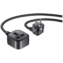 POWER CABLE EXTENSION YESIDO MC33 5 METERS HIGH-SPEED HEAVY-DUTY BLACK