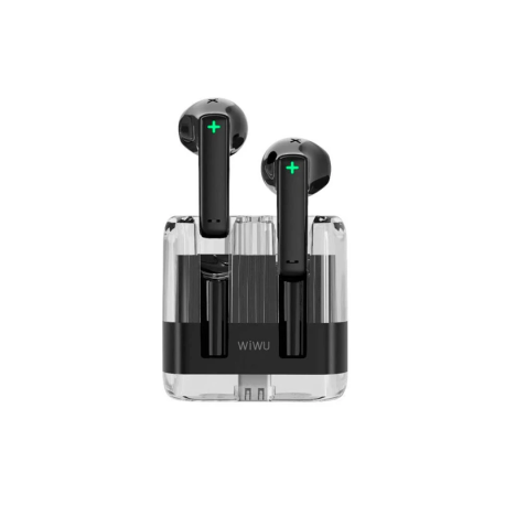 EARPHONES WIWU T21 CRYSTAL (BLACK)