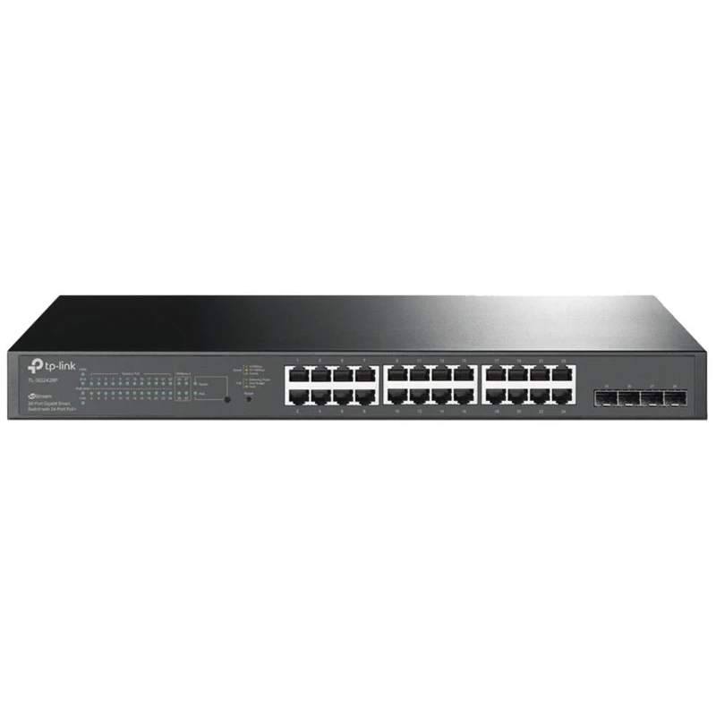 TP-LINK JETSTREAM TL-SG2428P (28 ПОРТОВ) УПРАВЛЯЕМЫЙ СЕТЕВОЙ КОММУТАТОР