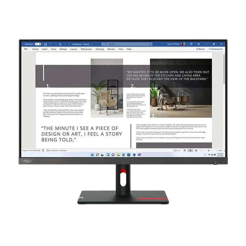 LCD-MONITOR LENOVO THINKVISION S27I-30 27" FULL HD 100HZ
